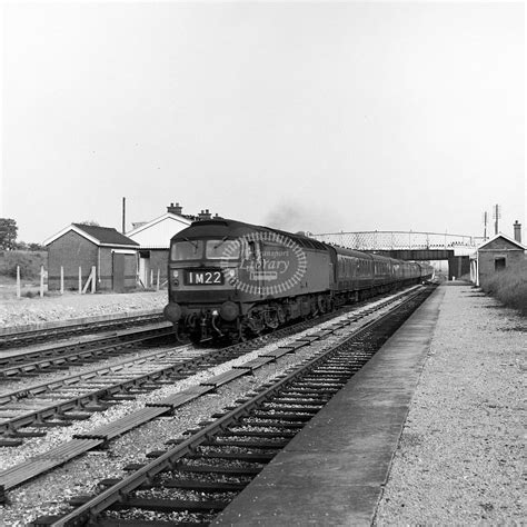 The Transport Library British Railways Diesel Locomotive Class 47 D1664 At Haddenham In 1965