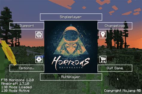 Horizons Daybreaker Server Hosting By FTB ServerMiner