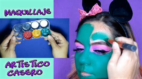 Como hacer maquillaje artístico casero Fácil y Rápido Mariu Belo