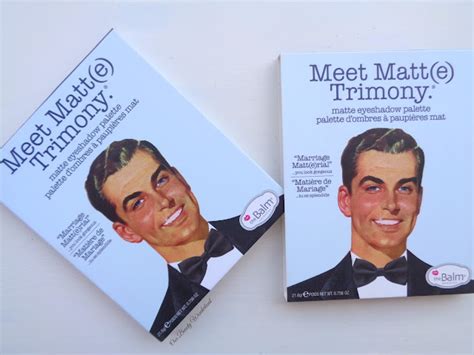 Meet Matt E Trimony By The Balm Review Swatches Jennyland Gr