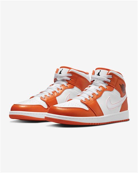 Nike Air Jordan 1 Mid Electro Orange Raffle List