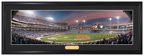 Chicago White Sox / Comiskey Park - Framed Panoramic