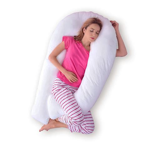 Buy Air Comfort Soft Touch Full Body Cuddle Pregnancy Pillow U Shape