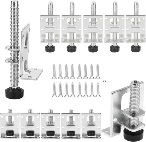 Gxwcyi Set Of 12 Adjustable Furniture Feet 55 102 Mm Heavy Duty