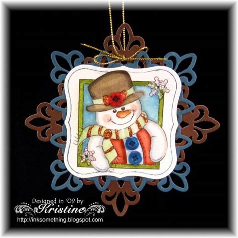 Cuddly Buddly Snowman By Kristineb At Splitcoaststampers