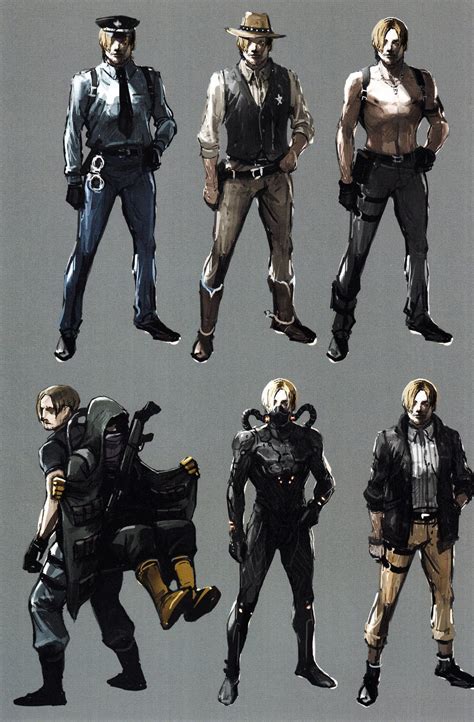 Leon Re6 Extra Costumes 2 By Sparrow Leon On Deviantart