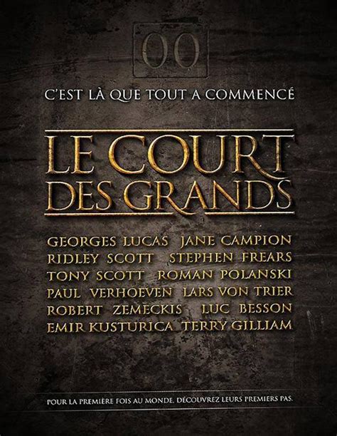 Image Gallery For Les Courts Des Grands Filmaffinity