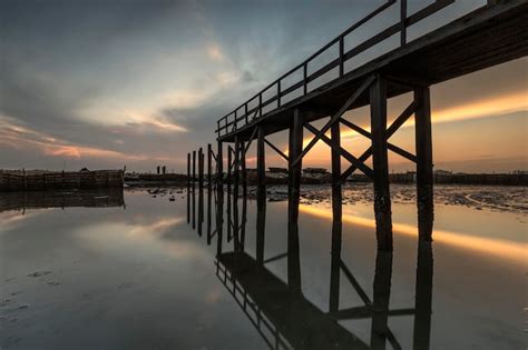 Premium Photo Kenjeran Beach View In Surabaya Indonesia