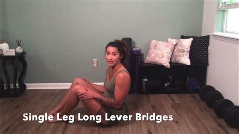 Single Leg Long Lever Bridges Youtube