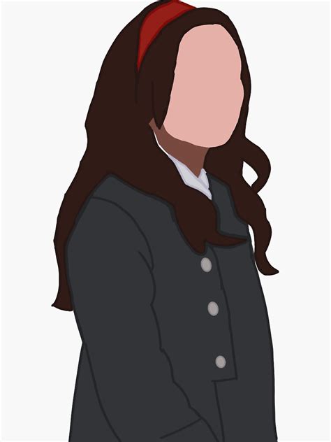 Blair Waldorf Sticker For Sale By Tiktokhot Redbubble