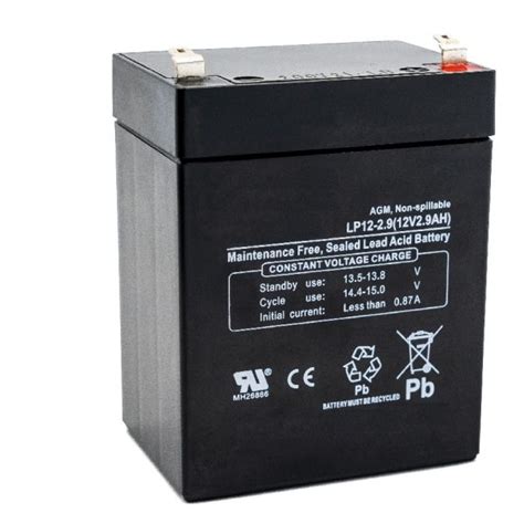 Lp Leoch V Ah Rechargeable Sealed Lead Acid Battery