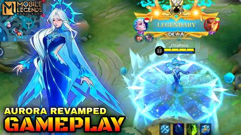 Revamped Aurora Gameplay Mobile Legends Bang Bang Youtube