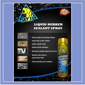 Jual TUGARAN Cairan Pelapis Anti Bocor Liquid Rubber Sealant Spray Ml