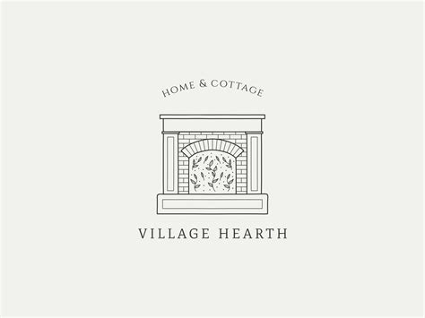Fireplace Logo Premade Home Decoration Logo Premade Logo Blogger