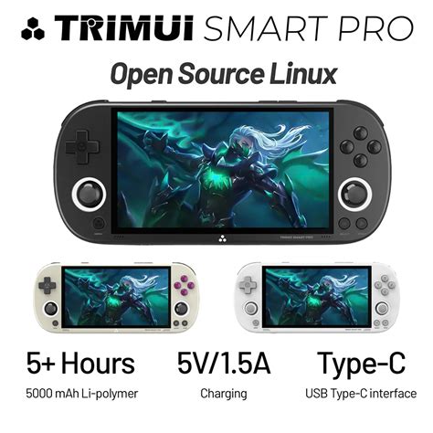 Trimui Smart Pro Psp Handheld Retro Game Console Inch Ips Screen