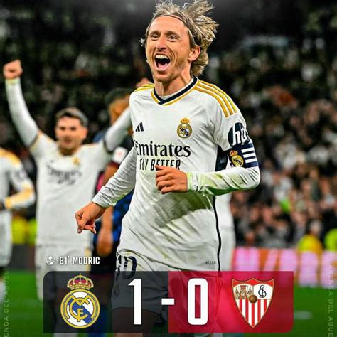 LaLiga de España Con un golazo de Luka Modric desatasca al Real Madrid