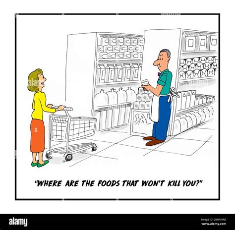 Market Store Cartoon Hi Res Stock Photography And Images Alamy