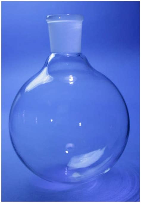 Round 1000 Ml Borosilicate Glass Flat Bottom Flask For Distillation Storage At Rs 185 In Chennai