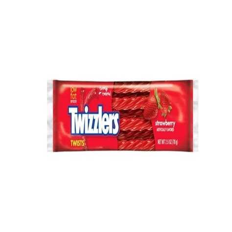 Twizzlers Twists Strawberry King Size 198g Berfud American Food