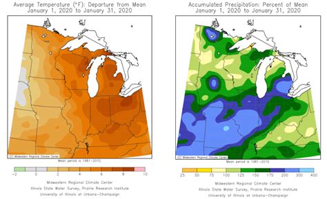 Midwest Weather Summary: January 2020