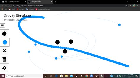 Gravity Simulator - Replit