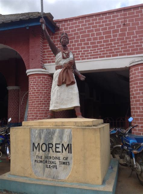 Ooni Builds Moremi Liberty Statue To Honour Queen Moremi Ajasoro Who ...