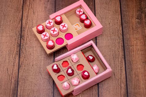 Lunchbox Dad How To Make A Valentine S Tic Tac Toe Set