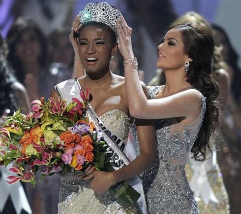 Leila Lopes, the Miss Universe 2011 defeating 88 costestants in 60th ...