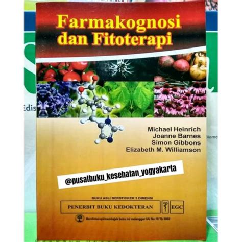 Jual Buku Farmakognosi Dan Fitoterapi Michael Heinrich Shopee Indonesia