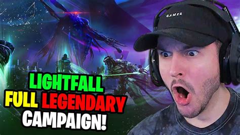 Destiny 2 LIGHTFALL FULL Legendary Campaign Playthrough YouTube