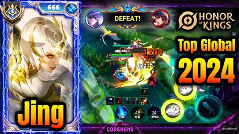 Top Global Gameplay Jing Honor Of Kings Global Youtube