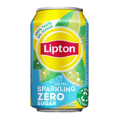 Lipton Ice Tea Sparkling Zero 24 X 33 Cl Kopen Kantinewinkel Nl