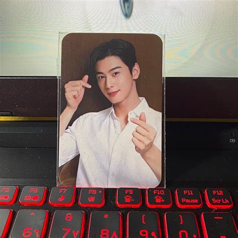 Cha Eun Woo X Dunkin Donut Photocard On Carousell