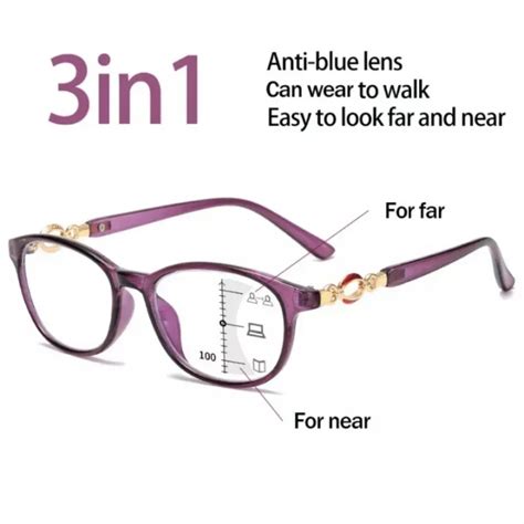 Fg Reading Glasses For Women Fashion Eyeglasses For Presbyopia Glasses Grade 1 0 To 4 0 