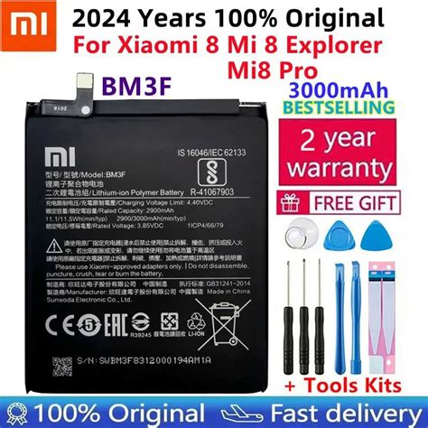 Years Original Bm F Mah Battery For Xiaomi Mi