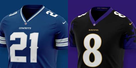 Graphic Designer Redesigned Every Jersey In The NFL & The Results Were ...