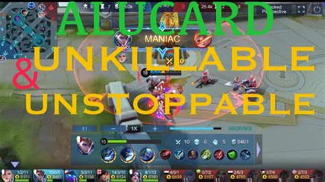 Unkillable Alucard Best Build Gameplay Mlbb Mobile Legends Youtube