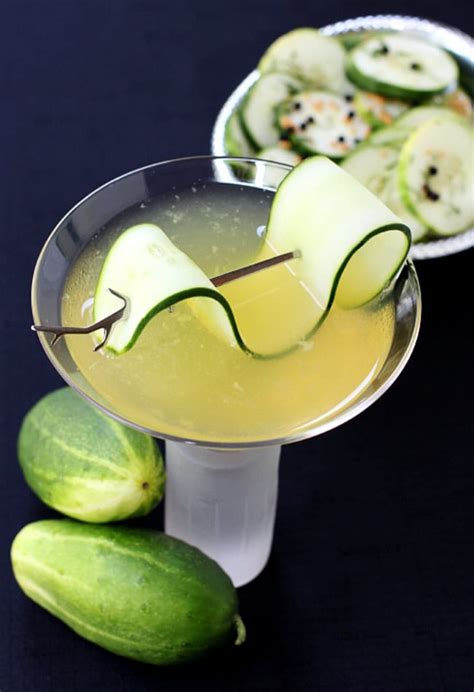 Cucumber Gin Martini - Mantitlement