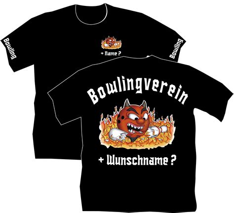 T Shirt Bowling Motiv 23 Flexi Design Online Shop