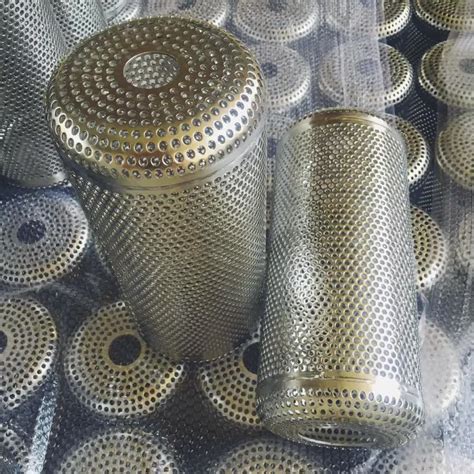 Ys High Quality 304316 Stainless Steel Perforated Mesh Filter Cylinder