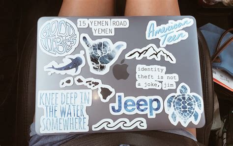 Cute Computer Stickers Laptop Computer Stickers Aesthetic Vsco
