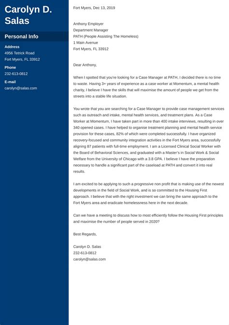 Non Profit Cover Letter Samples And Ready To Use Templates