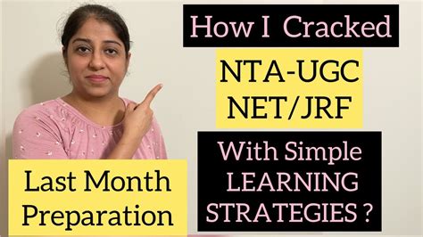 How To Crack Nta Ugc Net Exam Strategies To Clear Nta Ugc Net Jrf