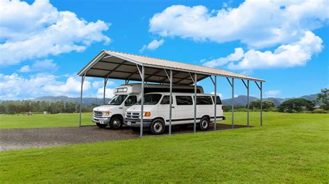 X X Vertical Roof Metal Carport Eagle Carports