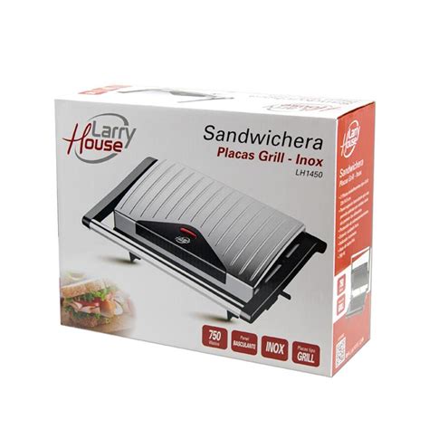 Sandwichera Inox W Placa Grill Larryhouse Sistemas Integrales De