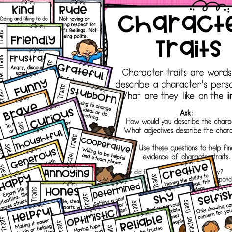 Resources For Teaching Character Traits Having Fun First