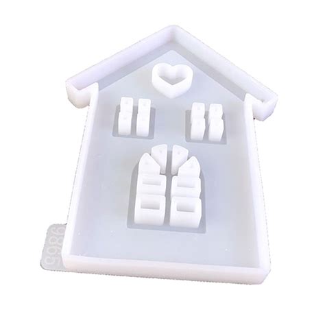 Yllsf Silicone Moulds Casting Moulds Houses Candle Holder With Base