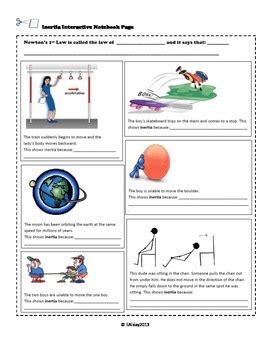 Newton First Law Worksheet