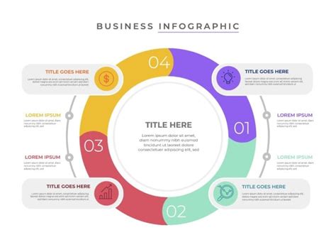 Free Cycle Business Infographic Template To Design