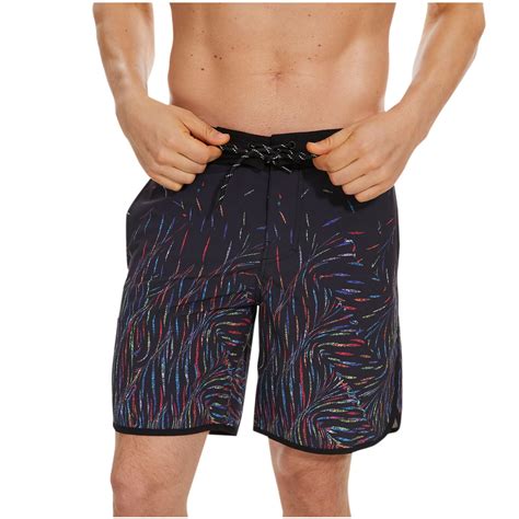 Cllios Mens Swim Trunks 202 Trendy 3d Printed Swimming Shorts